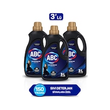 ABC Siyahlara Özel Sıvı Çamaşır Deterjanı 50 Yıkama 3 x 3 L