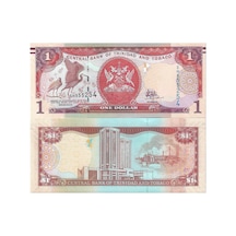 Trinidad Tobago 2006 Yılı 1 Dolar Yabancı Kağıt Para Çil Unc Koleksiyon Para