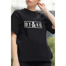 Anime Otaku Team Tişört Siyah