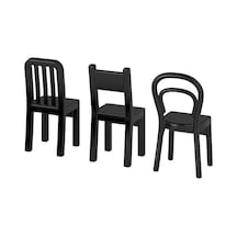 Ikea Fjantıg Banyo Askısı 3 Kancalı 3'li Siyah