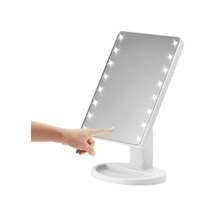 Led Işıklı Dokunmatik Makyaj Aynası Beyaz Beyaz