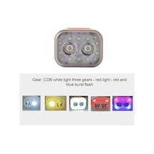 Cy-2025 Ve Cy-2027 Modelleri: 500mah-800mah Şarjlı Mini Led Lamba Bej Bej