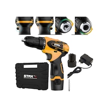 Staxx Power Pro Speed 24V 4 Ah Li-ion Çift Akülü Metal Şanzuman Şarjlı Matkap Vidalama