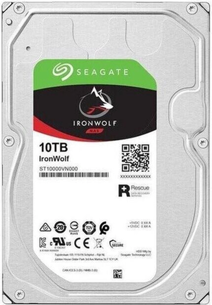 10tb Ironwolf St10000vn000 3.5\" 256mb 7200 Rpm Nas Disk Harddisk Koyuncu Distribitör Ürünü -113889