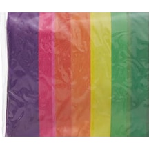 Bermuda Kolluk Gökkuşağı Desenli 30x15 Cm 47029 C 0.25 KG