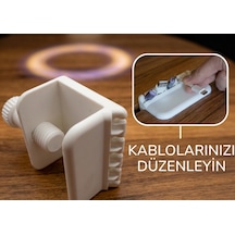 Masa Kenarı Kablo Tutucu Klips