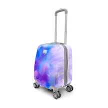 Coral High Renkli Desenli Mini Kabin Boy Valiz 40cm 16769 Çok Renkli