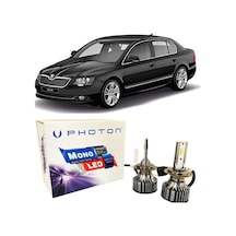 Skoda Superb 2 Led Xenon Sis Farı Ampulü H8 Mono Yeni Seri Beyaz 2008-2015