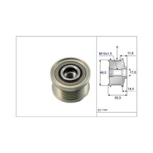 VALEO 588055 ALTERNATÖR KASNAĞI BMW 3 COMPACT E46