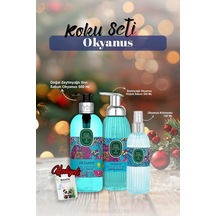Okyanus Kolonya 150ml, Köpük Ve Sıvı Sabun 500ml Ve Rosie Pamuk