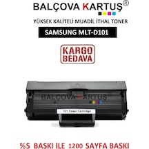 Samsung Scx-3405 Yazıcı Için Mlt-D101 Chipsiz Uyumlu Toner