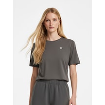 Xint Haki Pamuk Dokulu Oversize Tişört 602587