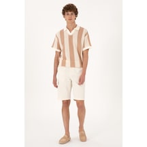 U.s. Polo Assn. Erkek Krem Şort / Bermuda 50300424-vr071 Krem