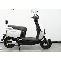 Kuba Gree-08 Elektrikli Moped Beyaz