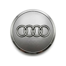 Audi A4-a5-a6-q7 2016/2022 Jant Göbek Arması Tekli Oem Kalite 8w0601170a 4m0601170 Koyu Gri - 911222324