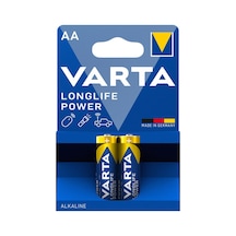 Varta Longlife Power Aa Kalem Pil 2'li Paket Alkalin - 6 Adet Tarı
