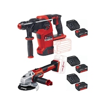 Einhell Herocco 36/28 Kırıcı Delici + Axxio 125 MM Taşlama + 3 x 4.0 Set