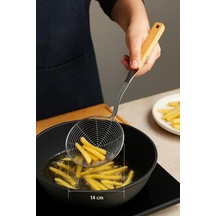 Bambum Ladle - Bambu Saplı Tel Kevgir 14cm Diğer