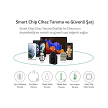 Samsung Galaxy Tab A10 Uyumlu 25w Type-c Girişli Super Hızlı Şarj Cihazı Adaptör - Garantili Siyah
