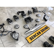 Mercedes W205 Havalandırma Tweeter Ambiyans Komple Seti