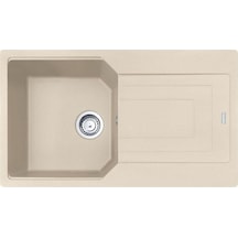 Franke Urban Ubg 611-86 Granit Eviye. Avena. Tezgah Üstü. Tek Hazne. Damlalıklı. 86 x 50 CM