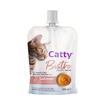 Catty Bistro Somonlu Yetişkin Kedi Krema Ödülü 100 Gr