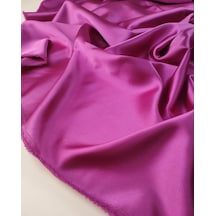 Koyu Pembe Renkte Tok Hafif Esnek Saten En: 140cm-11367