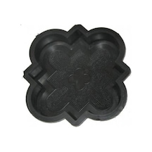 Plastik Parke Taşı Kalıbı Tekli Küçük Orkide 4,5 Cm (10 Ad)