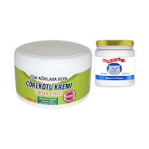Çörek Otu Kremi Büyük Xlboy 200 Ml  İçin Krem Green + 50 Ml Snow Kitten Krem / Diz Dirsek İskelet Sırt Bel Kas  na Masaj Seti