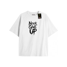 Tarzsokak Beyaz Oversize T-shirt Asl Pes Etme Özel Tasarım