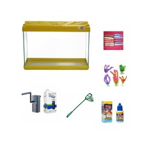 Kanki Pet 30 Cm Akvaryum Hazır Set 3018 Sarı