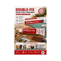 Sıvı Yapıştırıcı 90 Gr Tüp Double-fix Çok Amaçlı Kuvvetli Yapıştırıcı 3 Adet Okul Büro Yapıştırıcısı Kağıt Karton