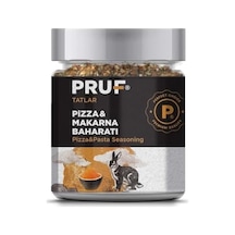 Pruf Pizza Makarna Baharatı/pizza Pasta Seasoning 145 Gr. Sağlıklı Cam Kavanoz Açık Bej