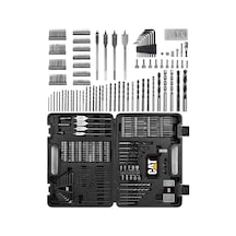 Dx12set 18volt/2.0ah Li-ion Çift Akülü Kömürsüz Profesyonel Şarjlı Darbeli Matkap + Da01903 201 Parça Delme/vid