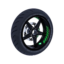 Gp Racing Orman Yeşili İç Jant Şeridi Sticker Çınar Extreme