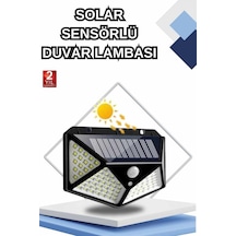 Bahçe Lambası Bahçe Aydınlatma Sensörlü Suya Dayanıklı 100 Led - Lisinya