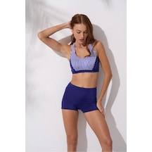 Pierre Cardin Şortlu Yüzücü Bikini Takım 241267 Marin