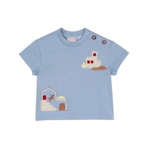 Chicco Erkek Bebek Kısa Kollu Tişört 09101147000000 000025 Mavi
