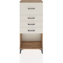 Hyperion Dolap 4 Çekmeceli 60x44x134 Çam-aytaşı Çam
