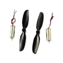 820 Çekirdeksiz Dc Mini Drone Motor 2 Adet 2 Pervane