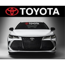 Toyota Ön Cam Sticker Yapıştırması Araba Sticker V2