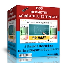 Dgs Geometri Görüntülü Eğitim Seti 50 Saatlik Özel Anlatım