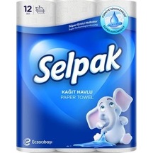 SELPAK HAVLU 12 RULO