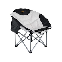Madfox Moonchair Deluxe Katlanır Kamp Sandalyesi Siyah/gri Çok Renkli