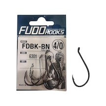 Fudo 6301 No:4/0 Fudo Beak Black Nikel Olta İğnesi 5 Adet