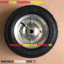 Ağir Yük Taşima Tekeri 300Kg Havali Teker El Arabasi Tekeri 350 7