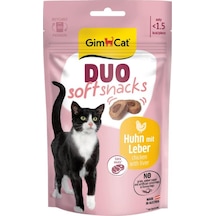 Gimcat Duo Soft Snacks Chicken With Liver Kedi Ödülü 50 Gr