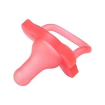 Happypaci Silikon Emzik 0-6m, Pembe, Tekli Paket Açık Bej