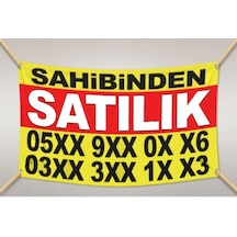 Sahibinden Satılık Branda Afiş Pankart Vinil 70 x 100 CM