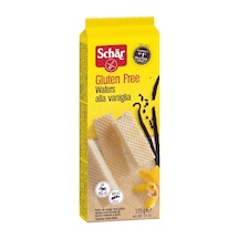 Schar Glutensiz Gofret 125g Vanilyalı - Lezzetli Atıştırmalık 2'li Ekonomik Paket - 2 Adet Tarı